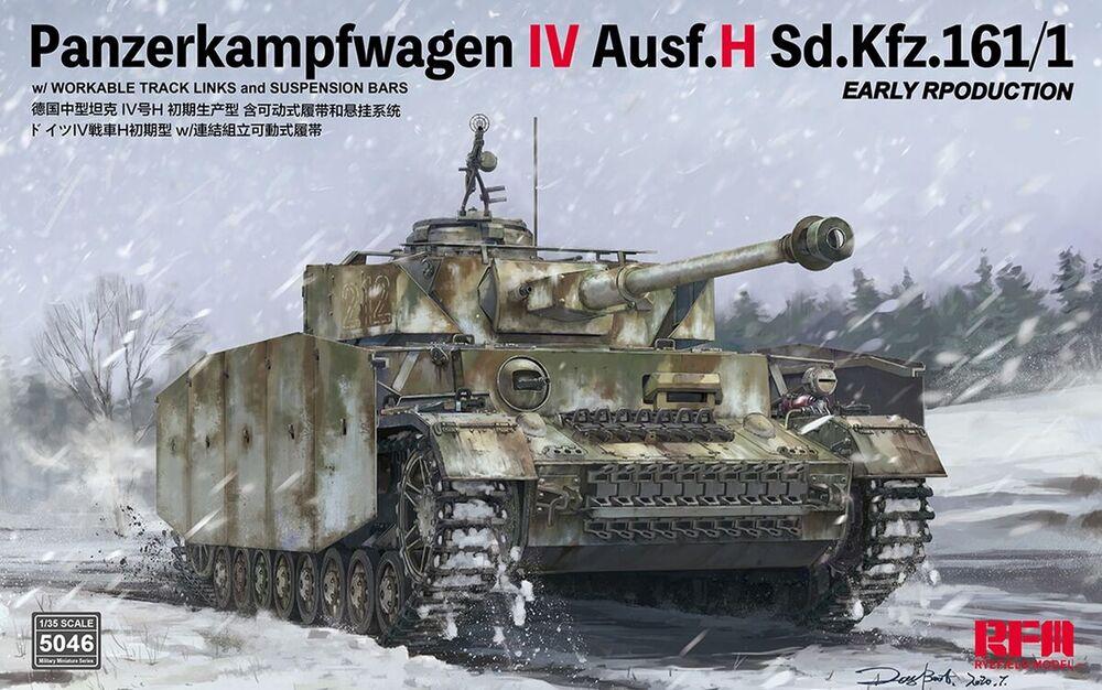 Pz.kpfw.IV Ausf.H early production w/workable track links Pz.kpfw.IV Ausf.H early production w/workable track links von Rye Field Model