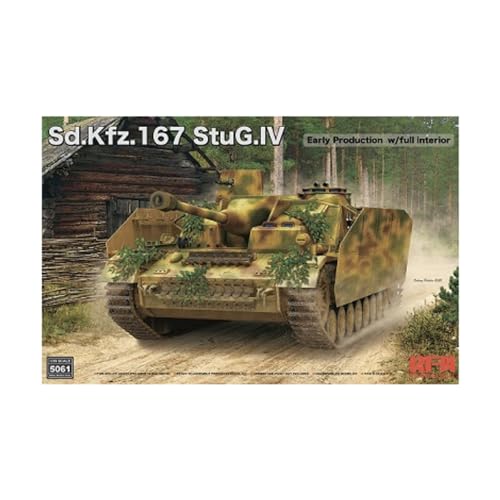 RYE FIELD MODEL 5061 Sd.Kfz.167 StuG.IV Early Production -full interior Maßstab 1:35 - Modellbau RYE FIELD MODEL 5061 Sd.Kfz.167 StuG.IV Early Production -full interior Maßstab 1:35 - Modellbau von ライフィールドモデル