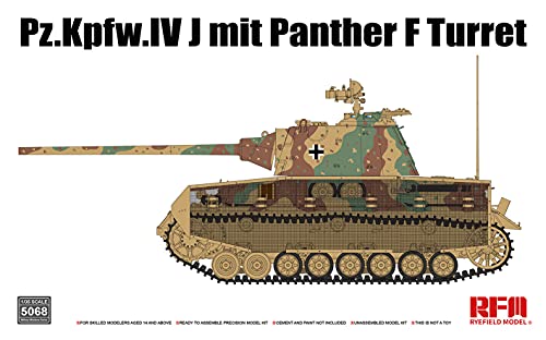 RYE FIELD MODEL RFM5068 Pz.Kpfw.IV J mit Panther F Turret-1:35 von ライフィールドモデル