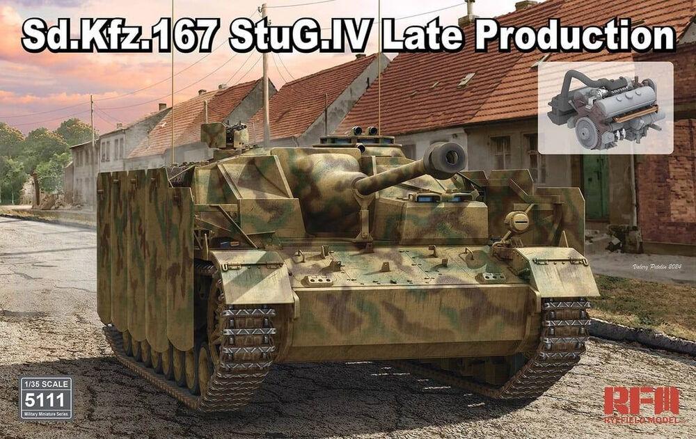 Sd.Kfz.167 StuG.IV Late Production with Engine & Workable tracks Sd.Kfz.167 StuG.IV Late Production with Engine & Workable tracks von Rye Field Model