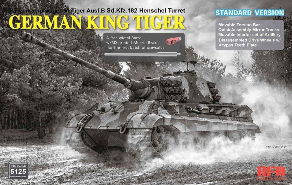 Sd.Kfz.182 Tiger Ausf.B King Tiger Standard Version von Rye Field Model