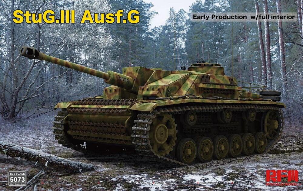 StuG. III Ausf. G Early Production with full interior & workable track links StuG. III Ausf. G Early Production with full interior & workable track links von Rye Field Model