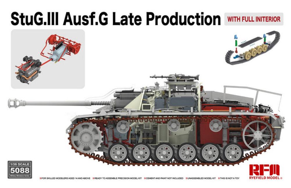StuG.III Ausf.G Late Production with full interior StuG.III Ausf.G Late Production with full interior von Rye Field Model