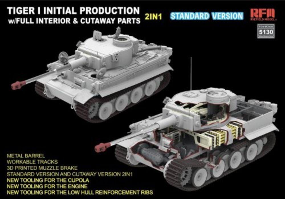 Tiger I Initial Production Early 1943 w/ Full Interior Standard Version Tiger I Initial Production Early 1943 w/ Full Interior Standard Version von Rye Field Model