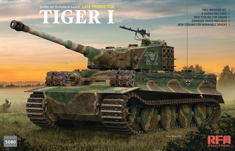 Tiger I Late Production w/Full interior & Zimmerit Tiger I Late Production w/Full interior & Zimmerit von Rye Field Model