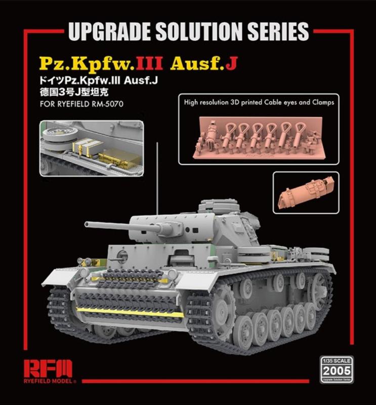 Upgrade Set - Panzer III Ausf.J Upgrade Set - Panzer III Ausf.J von Rye Field Model