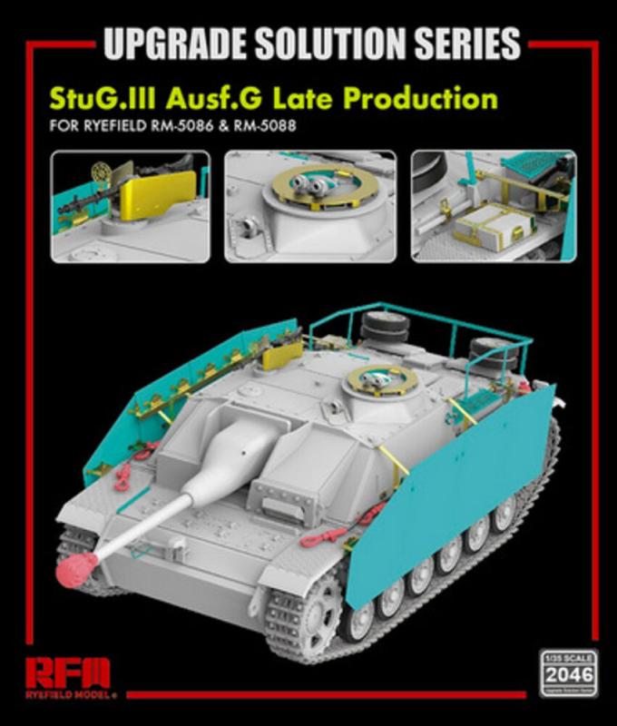 Upgrade Set - StuG.III Ausf.G Late Production Upgrade Set - StuG.III Ausf.G Late Production von Rye Field Model