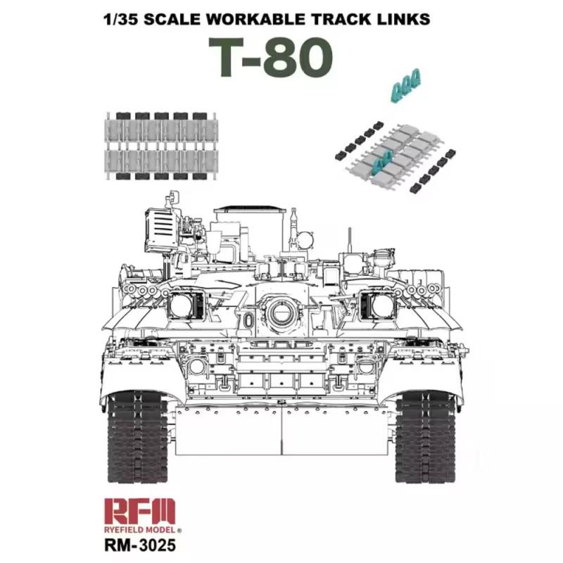 Workable Track Links for T-80 von Rye Field Model