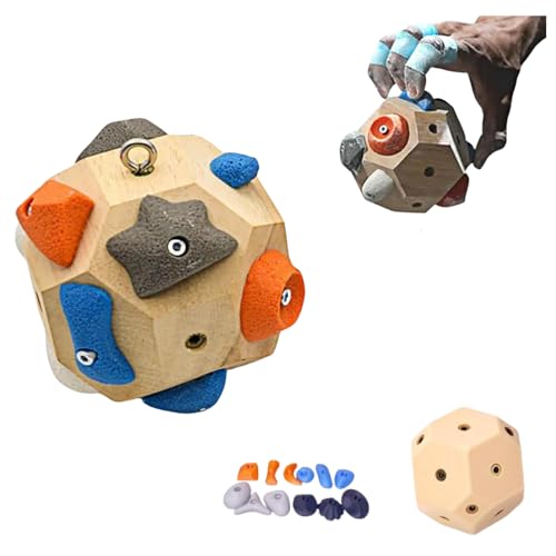 Handgefertigter Boulderblock, baut Stärke und Präzision auf, 3D-Kletterball für Mädchen und Kinder (A3) von Ryfpdml