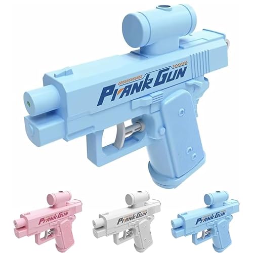 Streich-Wasserpistole, Zwei-Wege-Wasserpistole für Streiche, Doppelseitiger Spritzer, für Freunde, Witziger & Lustiger Spaß im Büro oder in der Schule (Blue) von RynoPulse