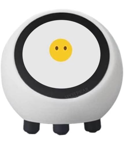 AI-Sprachassistent, mit rundem LCD-Bildschirm, für DeepSeek AI-Sprachchat, Sprachassistent, Unterstützung für ESP32-S3-Chip, Weiß, 1 Stück von Rysydant