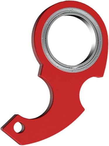 Roter drehender Schlüsselanhänger, Schlüsselanhänger, Spinner für Finger, tragbarer Schlüsselanhänger, Neuheit für Fingerübungen Roter drehender Schlüsselanhänger, Schlüsselanhänger, Spinner für Finger, tragbarer Schlüsselanhänger, Neuheit für Fingerübungen von Rzcin