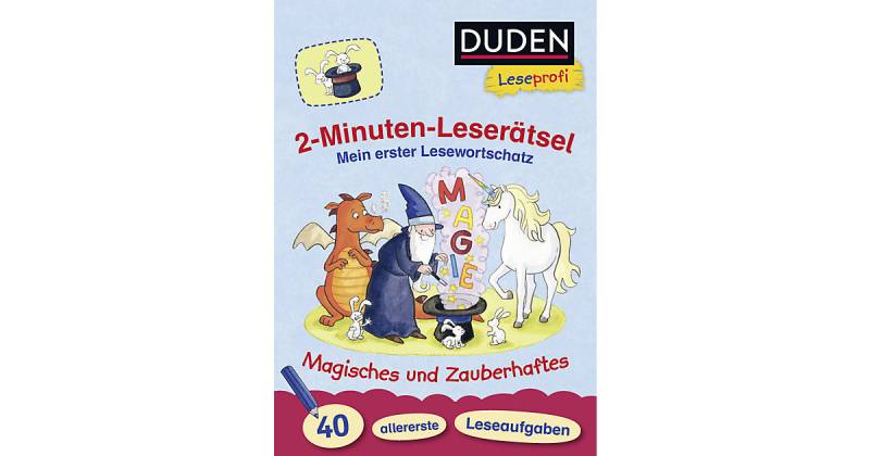 Buch - 2-Minuten-Leserätsel: Mein erster Lesewortschatz von S. Fischer Verlag