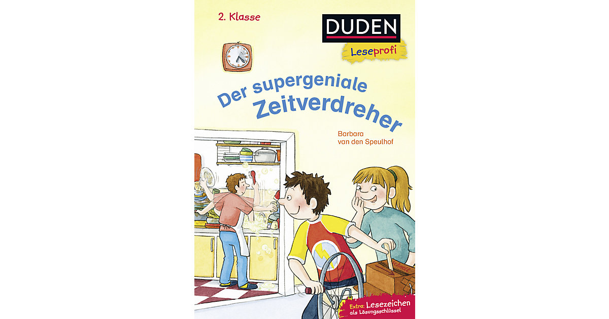 Buch - Duden Leseprofi: Der supergeniale Zeitverdreher, 2. Klasse von S. Fischer Verlag