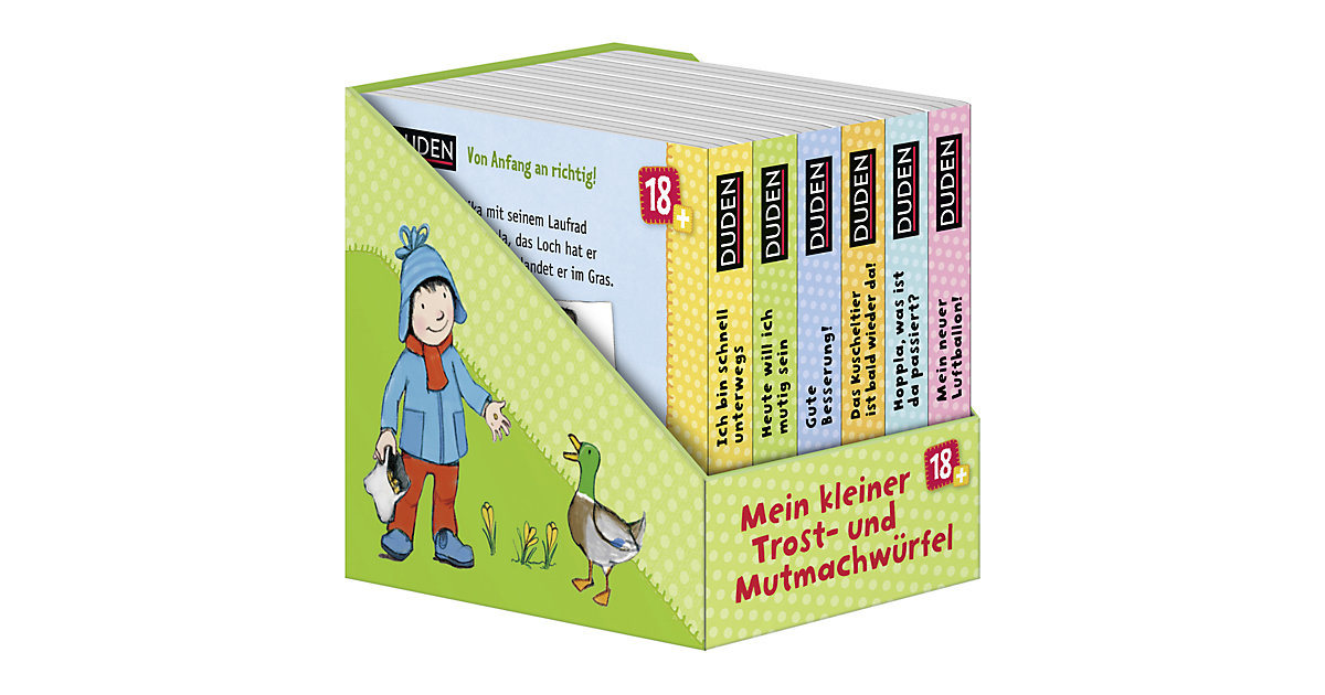 Buch - Duden: Mein kleiner Trost-und-Mutmach-Würfel Buch - Duden: Mein kleiner Trost-und-Mutmach-Würfel von S. Fischer Verlag