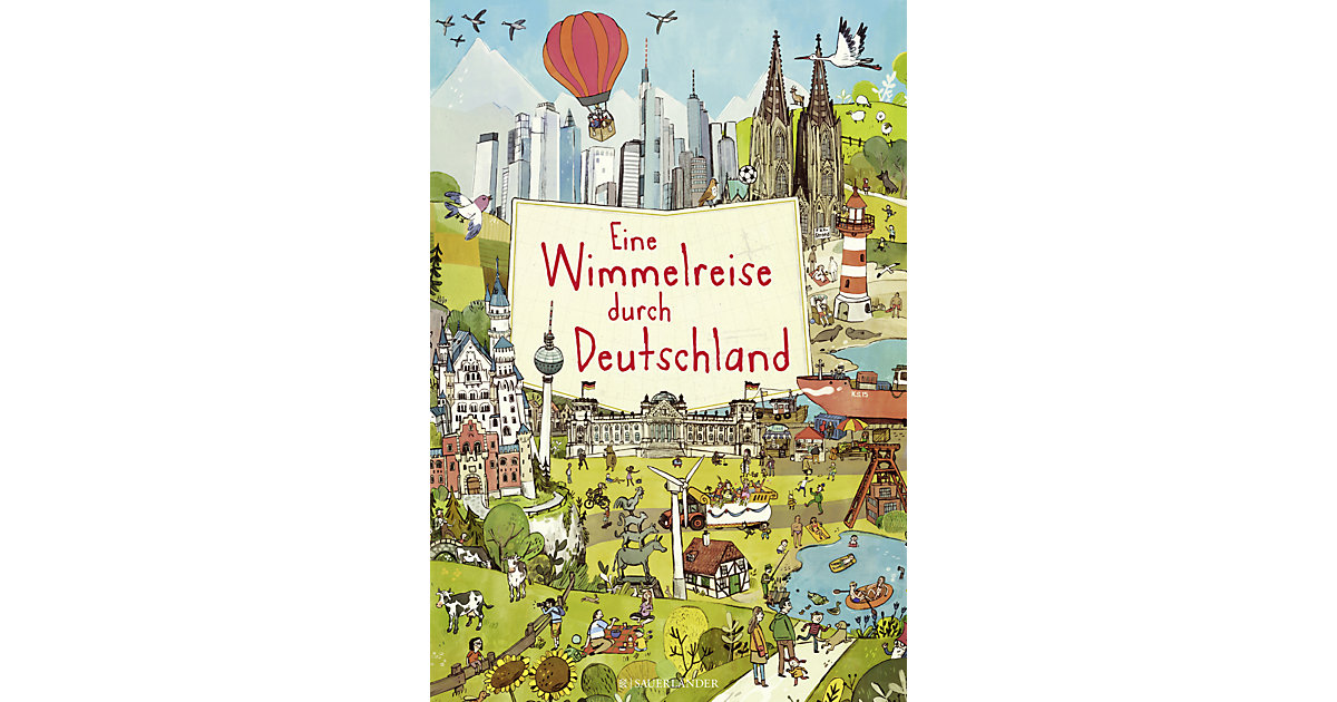 Buch - Eine Wimmelreise durch Deutschland von Sauerländer Verlag