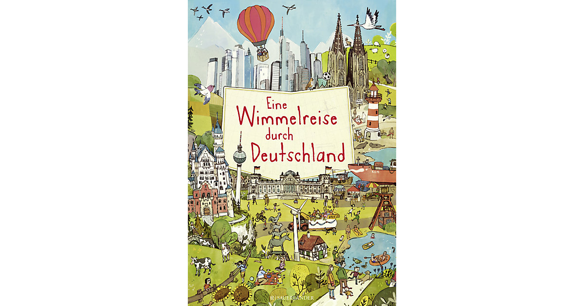 Buch - Eine Wimmelreise durch Deutschland Buch - Eine Wimmelreise durch Deutschland von Sauerländer Verlag