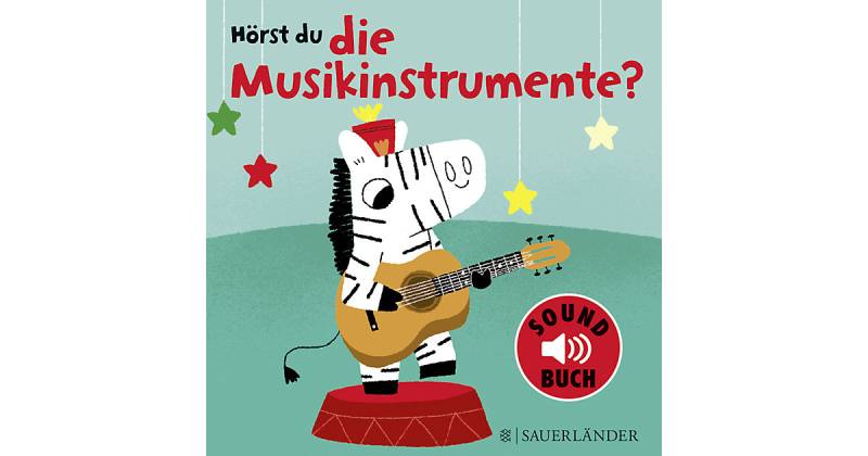 Buch - Hörst du die Musikinstrumente?, Soundbuch mit klassischer Musik und Instrumentengeräuschen von Sauerländer Verlag