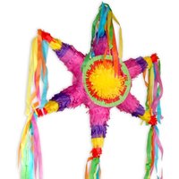 Pinata-Set "Mexican Star", mit Zubehör, 1 Piniata zum Schlagen von S.P.R.I.N.G. Travel & Trading