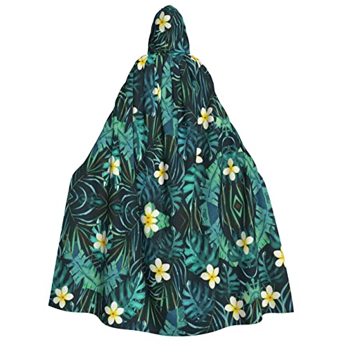 SAAKE Hawaii-Print Kapuzenumhang Erwachsene Zauberer Kostüm Halloween Cosplay Karneval Maskerade Partys SAAKE Hawaii-Print Kapuzenumhang Erwachsene Zauberer Kostüm Halloween Cosplay Karneval Maskerade Partys von SAAKE