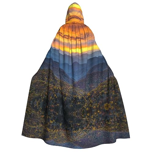 SAAKE Parkway Mountains Print Kapuzenumhang Erwachsene Zauberer Kostüm Halloween Cosplay Karneval Maskerade Partys SAAKE Parkway Mountains Print Kapuzenumhang Erwachsene Zauberer Kostüm Halloween Cosplay Karneval Maskerade Partys von SAAKE