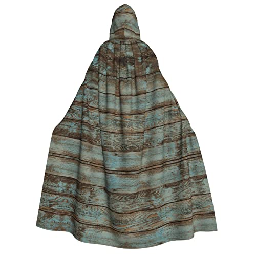 SAAKE Rustikaler alter Scheunen-Holzdruck mit Kapuze, Umhang für Erwachsene, Zauberer-Kostüm, Halloween, Cosplay, Karneval, Maskerade, Partys SAAKE Rustikaler alter Scheunen-Holzdruck mit Kapuze, Umhang für Erwachsene, Zauberer-Kostüm, Halloween, Cosplay, Karneval, Maskerade, Partys von SAAKE