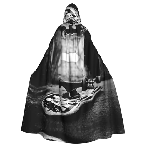 Skate Boards Print Hooded Cloak Hood Costume Cape For Halloween Carnival Cosplay Maskerade Parties Skate Boards Print Hooded Cloak Hood Costume Cape For Halloween Carnival Cosplay Maskerade Parties von SAAKE