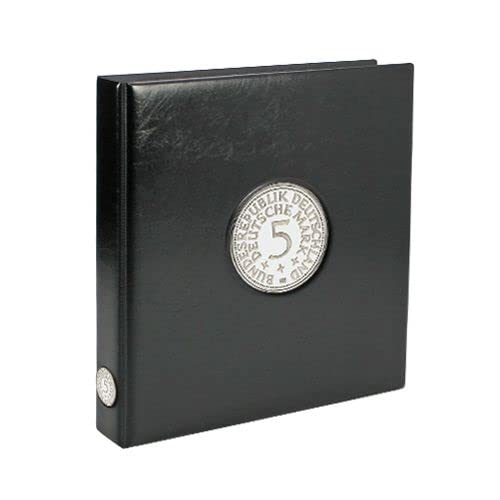 SAFE 7413 Münzalbum Premium 5 DM Umlaufmünzen 3D Plakette auf Cover & Albumrücken von SAFE