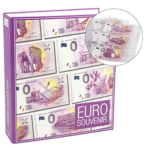 SAFE 3103 Vordruckalbum 2019 Bundesrepublik Deutschland 0 Euro Schein | Sammelalbum 0 Euro-Banknoten inklusive 58 Einsteckblätter & farbigen Vordruckblättern von SAFE