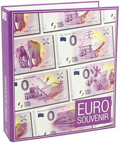 SAFE 3104 Vordruckalbum 2020 Bundesrepublik Deutschland 0 Euro Schein | Sammelalbum 0 Euro-Banknoten | inkl. 53 STK. 3-Geteilte transparente Einsteckblätter von SAFE