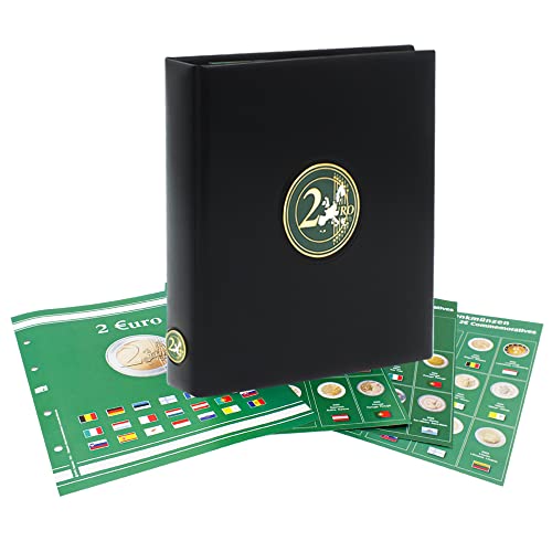 SAFE 7341 B1 das 2 Euro Münzen Sammelalbum - Premium Münzsammelalbum - 2 Euro Sammelalbum - für Ihre Coin Collection von 2004-2010… von SAFE