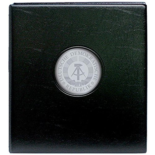 SAFE 7410 Premium Sammelalbum 5 Mark DDR + 4 Münzhüllen 7292 + 4 Vordruckblätter - Münzsammelalbum für Ihre Coin Collection von SAFE