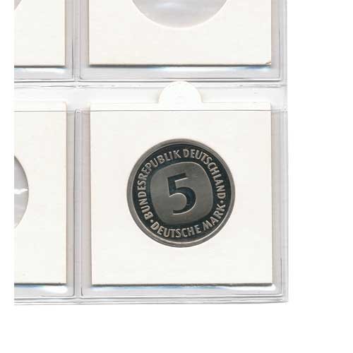 SAFE 7830 25 selbstklebende Münz-Rähmchen 30 mm 50x50 SAFE 7830 25 selbstklebende Münz-Rähmchen 30 mm 50x50 von SAFE