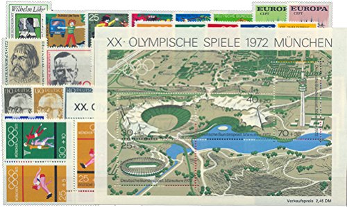 SAFE BRD kompletter Jahrgang 1972 postfrisch in Premium-Qualität. SAFE BRD kompletter Jahrgang 1972 postfrisch in Premium-Qualität. von SAFE
