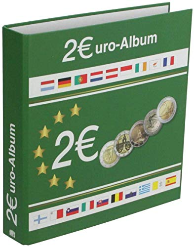 SAFE 8557 2 Euro Münzen Sammelalbum (ohne Hüllen) - Münzsammelalbum für Ihre Coin Collection von SAFE