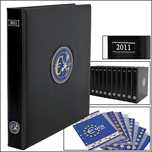 SAFE Premium Münzen-Album Euro-Sätze Jahrgang 2011 von SAFE