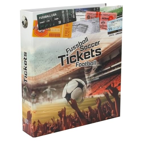 SAFE Ticket Album für Fußball-Tickets mit 20 Einsteckblätter erweiterbar stabile 4-Ringmechanik SAFE Ticket Album für Fußball-Tickets mit 20 Einsteckblätter erweiterbar stabile 4-Ringmechanik von SAFE