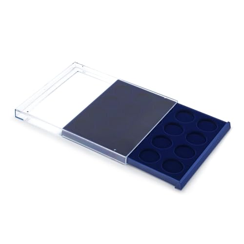 Safe 6337 Tableaus NOVA 20 x 37,5 mm | runde Fächer | ideal für 10 Euro Münzen, 20 Euro Münzen in Kaseln und 10 DM Münzen von SAFE