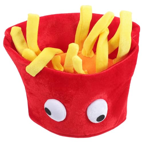 Feinschmecker-Liebe: Exklusive Pommes-Frites-Hut für Kinder - Verrückte Mützen für Osterparty & Abschlussball - Lebensmittel-Zubehör und Requisiten - Tuch-Kostüm für Feinstücke Feinschmecker-Liebe: Exklusive Pommes-Frites-Hut für Kinder - Verrückte Mützen für Osterparty & Abschlussball - Lebensmittel-Zubehör und Requisiten - Tuch-Kostüm für Feinstücke von SAFIGLE