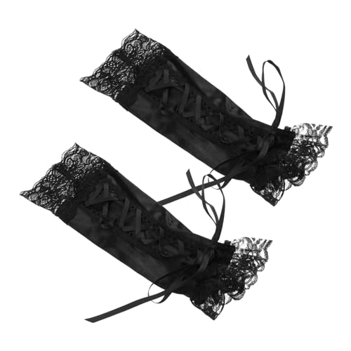 SAFIGLE 1 Paar Spitzenhandschuhe Burlesque Outfits Für Damen Mädchen Accessoires Oberteile Für Damen Stichkostüm Süße Accessoires Lange Opernparty Handschuhe Spitzenkleid Mit von SAFIGLE