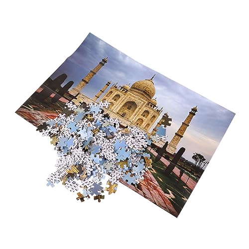 SAFIGLE 1 -Puzzle- Mahal-Puzzle Gebäude Rätsel Erwachsene Perpetual zabawki stymulujące rozwój Kinderpuzzle puzzletisch Papierpuzzle Mahal Puzzle Erwachsener Bild von SAFIGLE