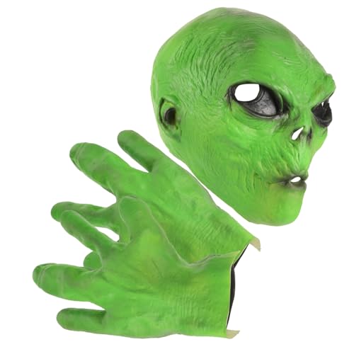 SAFIGLE 1 Satz Alien-Horror-Geister- -Kapuze weiße Gesichtsmaske leere Masken zum Dekorieren present halloween costume halloween kleidung Halloween-Party-Alien-Maske Emulsion SAFIGLE 1 Satz Alien-Horror-Geister- -Kapuze weiße Gesichtsmaske leere Masken zum Dekorieren present halloween costume halloween kleidung Halloween-Party-Alien-Maske Emulsion von SAFIGLE