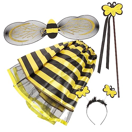 SAFIGLE 1 Satz Bienenkostüm Cosplay Bienenflügel Performance-kleidung Halloween-cosplay-zubehör Biene Stützflügel Kinderanzug Bienenflügel Für Bienenrequisite Verkleiden Siebdruck SAFIGLE 1 Satz Bienenkostüm Cosplay Bienenflügel Performance-kleidung Halloween-cosplay-zubehör Biene Stützflügel Kinderanzug Bienenflügel Für Bienenrequisite Verkleiden Siebdruck von SAFIGLE