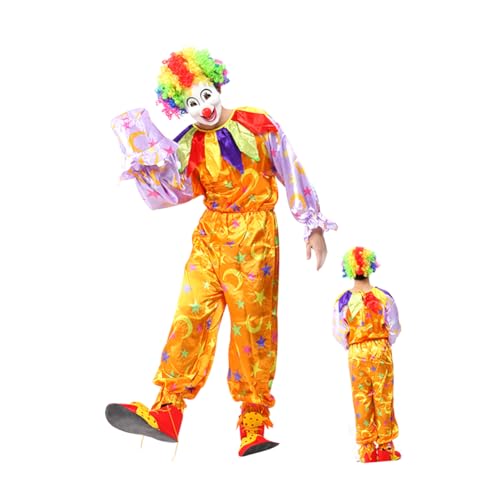 SAFIGLE 1 Satz Clown-Anzug Clownkostüm zeigen interessantes Kostüm Kostüme Karneval halloween costume halloween kleidung Kleidungsstück für die Maskerade lustige Clownkleidung Baumwolle von SAFIGLE