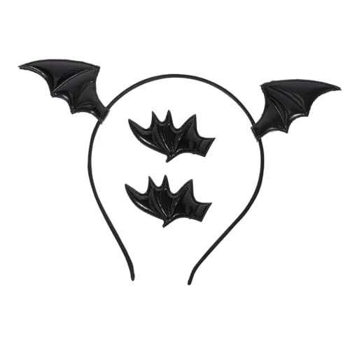 SAFIGLE 1 Satz Fledermaus Haarreifen Set Leichtes Cosplay Halloween Zubehör mit Haarclip für Partys und Kostüme für Unvergessliche und Vielseitigen Einsatz SAFIGLE 1 Satz Fledermaus Haarreifen Set Leichtes Cosplay Halloween Zubehör mit Haarclip für Partys und Kostüme für Unvergessliche und Vielseitigen Einsatz von SAFIGLE