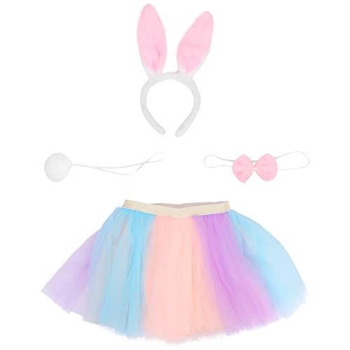 SAFIGLE Osterhasen-set Für Kinder Tutu-kleid -rock Mädchen-performance-kostüm Tüllrock Größe M Für Party von SAFIGLE