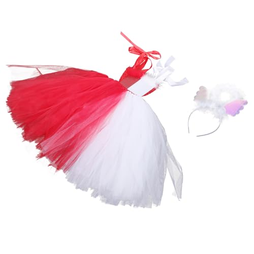 SAFIGLE 1 Satz Halloween Kostüm Mädchenkleid mit Haarreifen Prinzessinnen Verkleidung für Partys und Cosplay von SAFIGLE