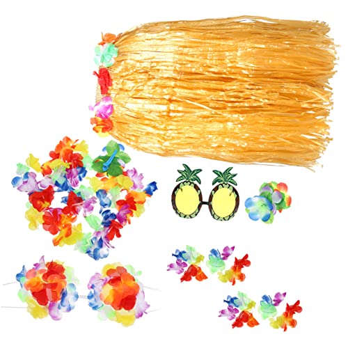 SAFIGLE 1 Satz Hawaiianer Hula -tanzkostüm Party Outfits Strand Tanz-performance-rock Luau-röcke Hawaiiröcke Für Frauen Hawaii-kostümzubehör Hawaiianische Röcke Plastik SAFIGLE 1 Satz Hawaiianer Hula -tanzkostüm Party Outfits Strand Tanz-performance-rock Luau-röcke Hawaiiröcke Für Frauen Hawaii-kostümzubehör Hawaiianische Röcke Plastik von SAFIGLE