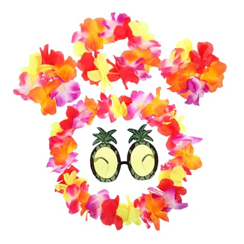 SAFIGLE 1 Satz Hawaiianische Lei hawaii outfit hawaii kleidung strandaccessoire party glasses partybrillen Dekoration LED Kranz Halskette hawaiianische Party-Foto-Stütze Kostümzubehör Tuch SAFIGLE 1 Satz Hawaiianische Lei hawaii outfit hawaii kleidung strandaccessoire party glasses partybrillen Dekoration LED Kranz Halskette hawaiianische Party-Foto-Stütze Kostümzubehör Tuch von SAFIGLE