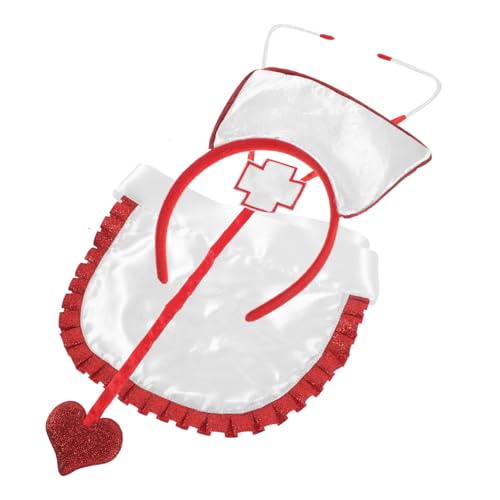 SAFIGLE 1 Satz Krankenschwester Kostüm Zubehör Cosplay Stirnband für Halloween Themenpartys Leicht und Dekorativ für Rollenspiele und Feiern von SAFIGLE